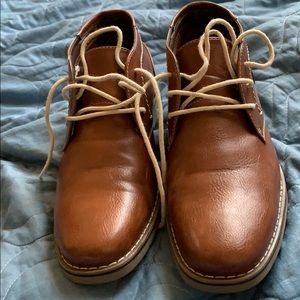 Men’s leather brown shoes
